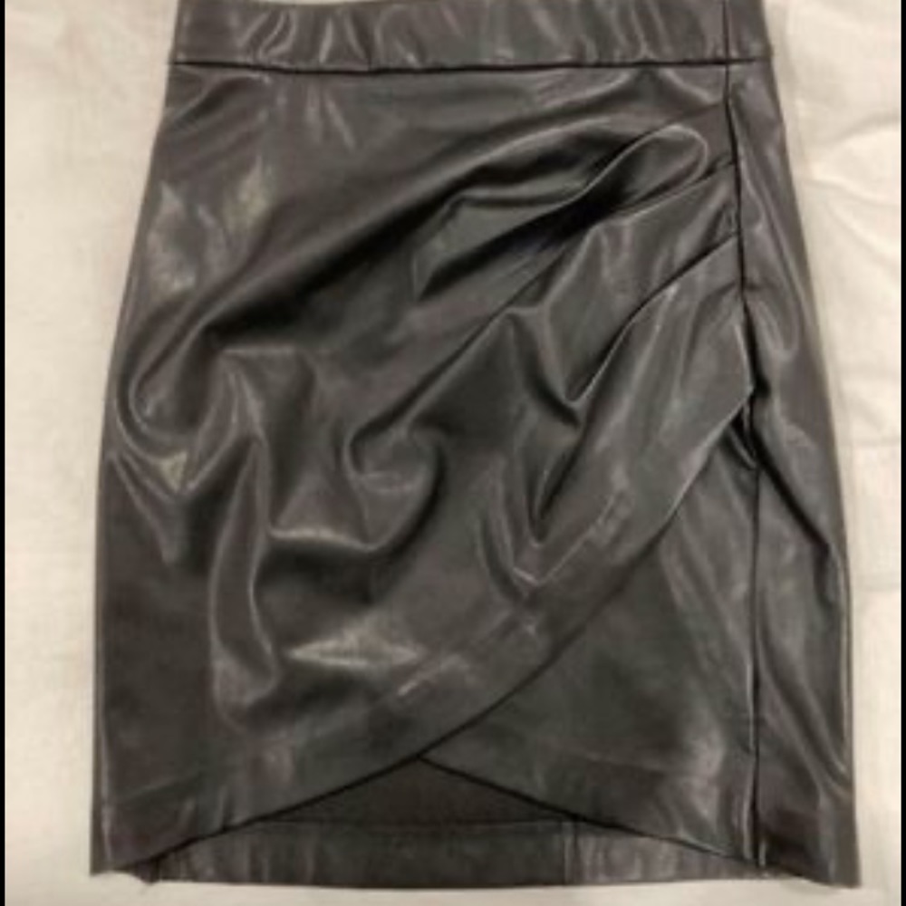 Dynamite Leather Skirt